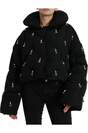 Dolce & Gabbana Down Jackets, female, , S, Embellished Quilted Bomber Jacket