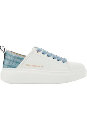 Alexander Smith Womens Shoes Trainers Bianco Noos