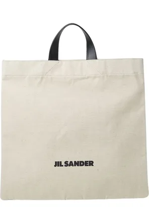 Jil Sander Tote Bags, male, , ONE SIZE, Minimalist Canvas Tote Bag