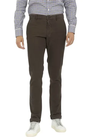 Incotex Slim-fit Trousers, male, , W33, Plain Cotton Sports Trousers