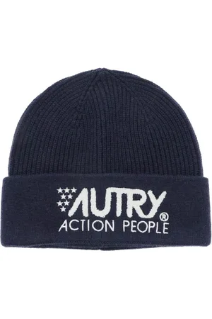 Autry Beanies, male, , ONE SIZE, Embroidered Logo Beanie Hat