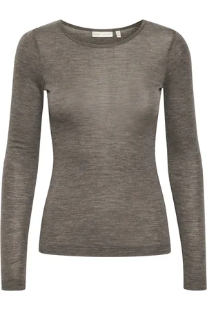 INWEAR Long Sleeve Tops, female, , L, Slim Fit Long Sleeve Top