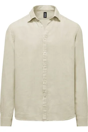 Bomboogie Long Sleeve Linen Shirt