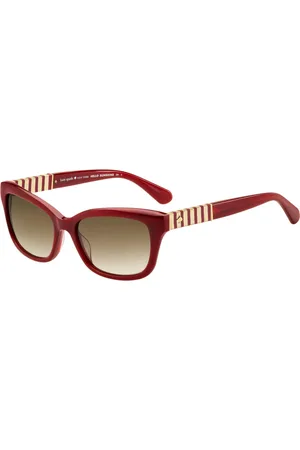 Kate Spade Sunglasses, female, , 53 MM, Burgundy/Brown Shaded Johanna2/S Sunglasses