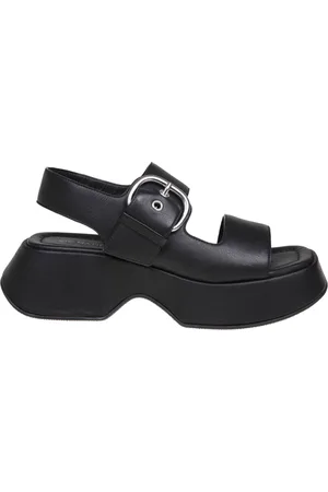 vic matiè Flat Sandals, female, , 6 1/2 UK, Leather Wedge Sandals