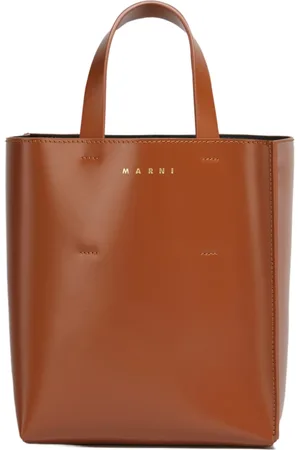 Marni Colorblocked North/South Tote Bag