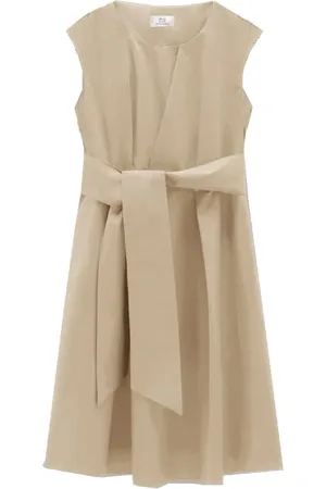 Woolrich Midi Dresses, female, , L, Short Poplin Dress