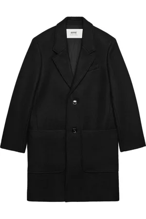 Ami Single-Breasted Coats, female, , S, Stylish Coat