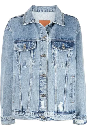 ANINE BING Denim Jackets, female, , XS, Vintage Cotton Denim Jacket
