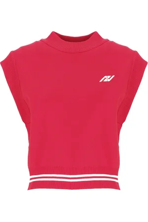 Autry Sleeveless Top with Contrasting Logo