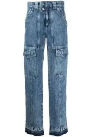 Isabel Marant Straight Jeans, female, , 2XS, Cargo-Pocket Straight Jeans