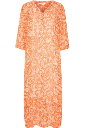 Part Two Botanical Mandarin Dress