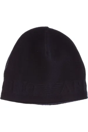 Emporio Armani Beanies, male, , M, Bird`s Eye Beanie Hat