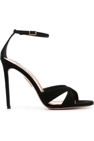 Aquazzura Divine 105mm Suede Sandals