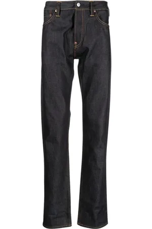 Evisu Straight Jeans, male, , W33, Straight leg denim jeans