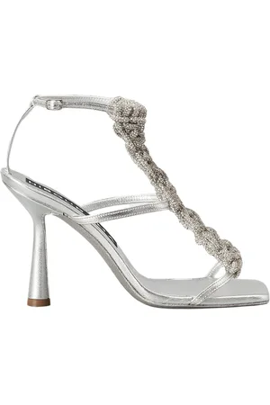 Hibourama High Heel Sandals, female, , 4 UK, Handcrafted Crystal Gladiator Sandals