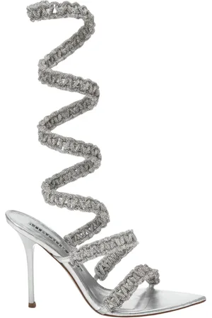 Hibourama High Heel Sandals, female, , 3 UK, Bold and Feminine Olga Sandal with Crystal Spiral