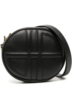 Patou Cross Body Bags, female, , ONE SIZE, Leather Crossbody Bag with 3D Monogram Detailing