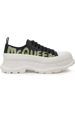 Alexander McQueen Sneakers, male, , 10 UK, Tread Trainers with Contrasting Logo