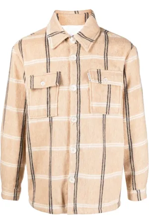 Family First Casual Shirts, male, , S, Check-Plaid Jersey-Fleece Shirt