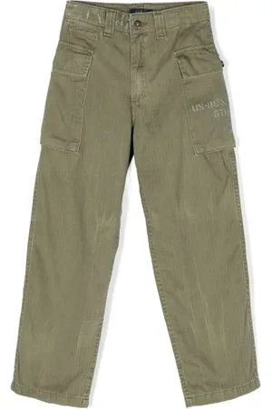 Ralph Lauren Logo-Print Cargo Trousers