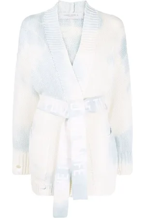 Golden Goose Cardigans, female, , XS, Blue and Tie-Dye Cardigan