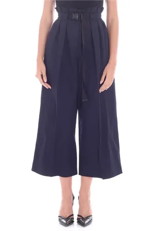 Kenzo Cropped Large Belted Trousers