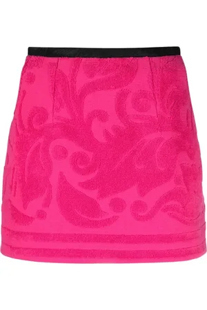 Marine Serre Short Skirts, female, , S, Jacquard Skirt