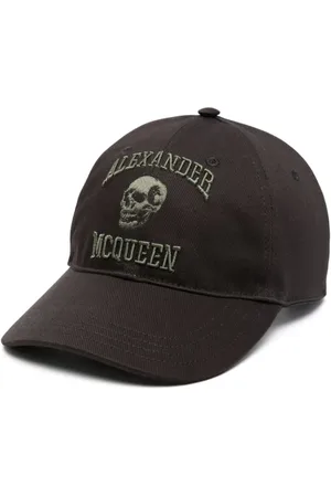 Alexander McQueen Caps, male, , M, Logo Embroidered Hat