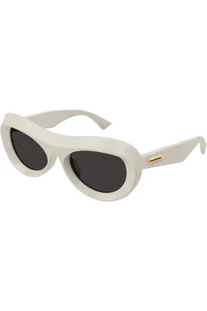 Bottega Veneta Sunglasses, female, , 54 MM, New Classic Oval Sunglasses