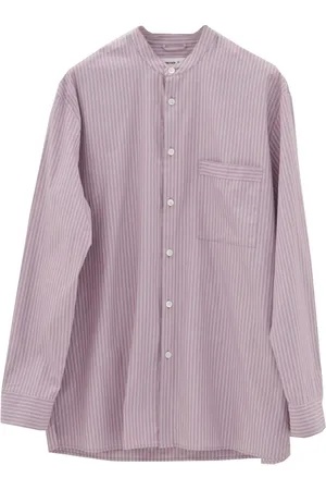Birkenstock Shirts, female, , M, Lilac Stripe Cotton Shirt