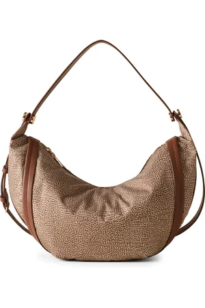 Borbonese Shoulder Bags, female, , ONE SIZE, New Orbit Hobo Medium
