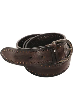 THE JACK LEATHERS Leather Belt Tj71Lapr06