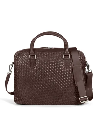Howard London Laptop Bags & Cases, male, , ONE SIZE, Braided Laptop Bag John Dark