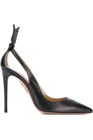 Aquazzura Pumps, female, , 7 1/2 UK, Bow tie pump 105mm