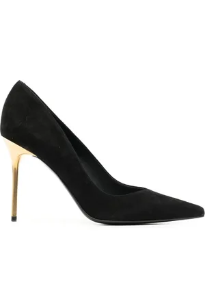 Balmain Pumps, female, , 3 UK, Ruby-Suede Closed High Heels