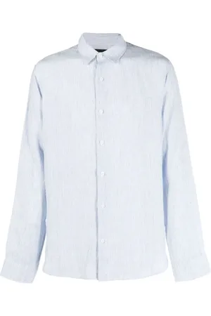 Vince Linen stripe button down