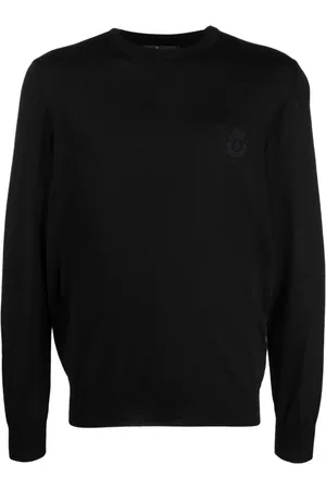 BILLIONAIRE Round-neck Knitwear, male, , M, Merino wool pullover round nec