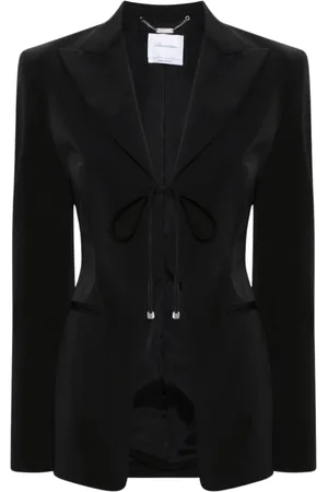BLUMARINE Womens Clothing Jackets Nero Ss24