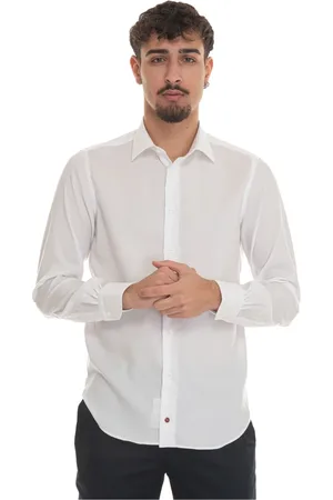 Carrel Textured Italia Dress Shirt with Clutch