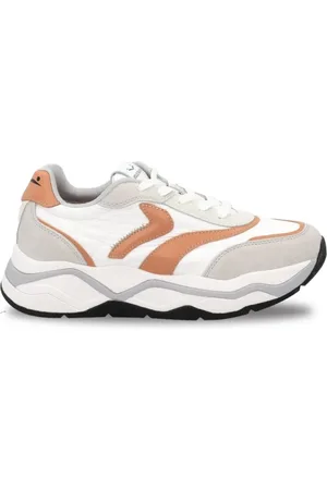 Voile blanche White Platform Trainers