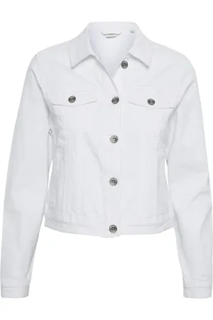Cream Denim Jackets, female, , XS, Denim Jacket