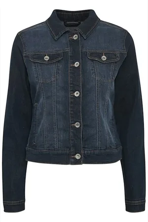 Cream Denim Jackets, female, , M, Denim Jacket