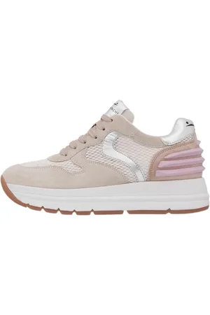 Voile blanche Sneakers, female, , 4 UK, Platform Trainers in Powder Tones