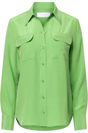 Equipment Shirts, female, , M, Silk Signature Shirt