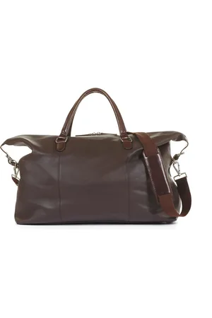 Howard London Weekend Bags, male, , ONE SIZE, Dark Leather Weekend Bag