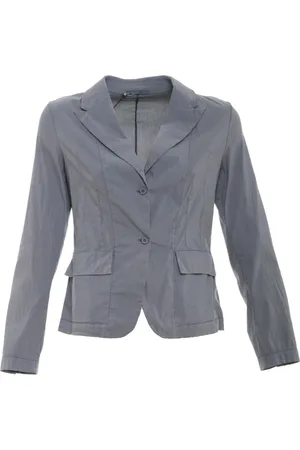 TRANSIT Blazers, female, , 2XL, Grey Jacket Cfdtrwm220