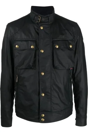 Belstaff Leather Jackets, male, , XL, Dknvy Dark Navy Bomber Jacket