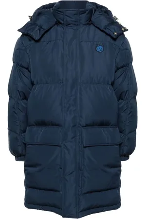Maison Kitsuné Hooded Long Puffer