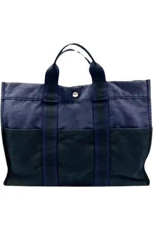 Hermès Pre-owned Tote Bags, female, , ONE SIZE, Pre-owned Canvas handbags
